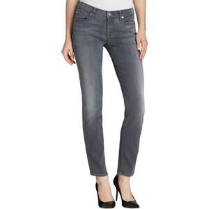 AG Adriano Goldschmied The Stilt Cigarette Leg Jeans, gray size 25